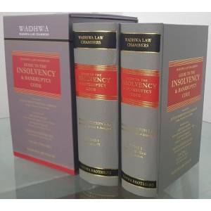 Wadhwa Law Chamber's Guide to the Insolvency & Bankruptcy Code With Procedures [2 HB Vols.] by Wadhwa Brothers